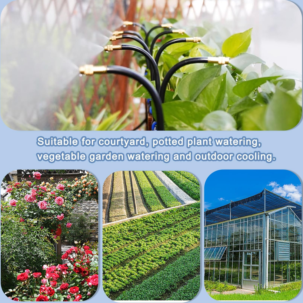 🔥2026 HOT SALE 49% OFF💗 360° Curved Garden Automatic Irrigation System