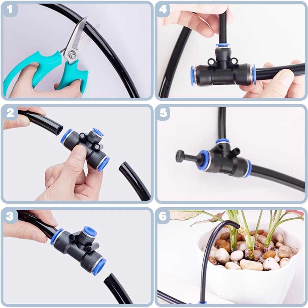 🔥2026 HOT SALE 49% OFF💗 360° Curved Garden Automatic Irrigation System