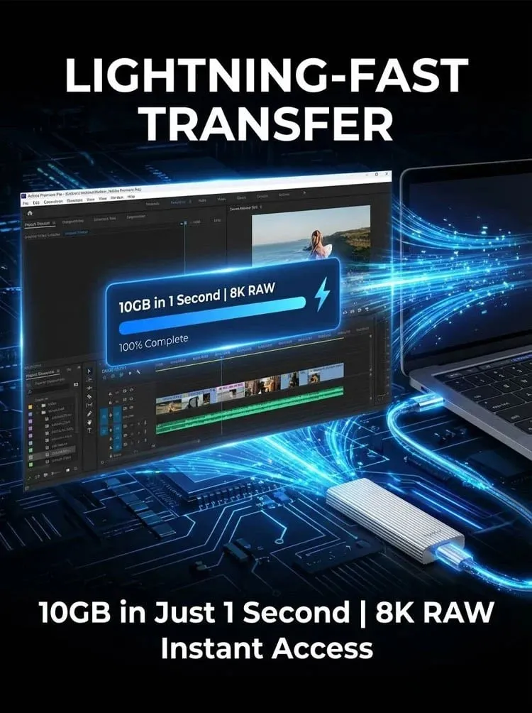 🏆Flash Sale⚡ 50K+ SOLD!🔥16TB Large-Capacity Type-C Portable Mini SSD