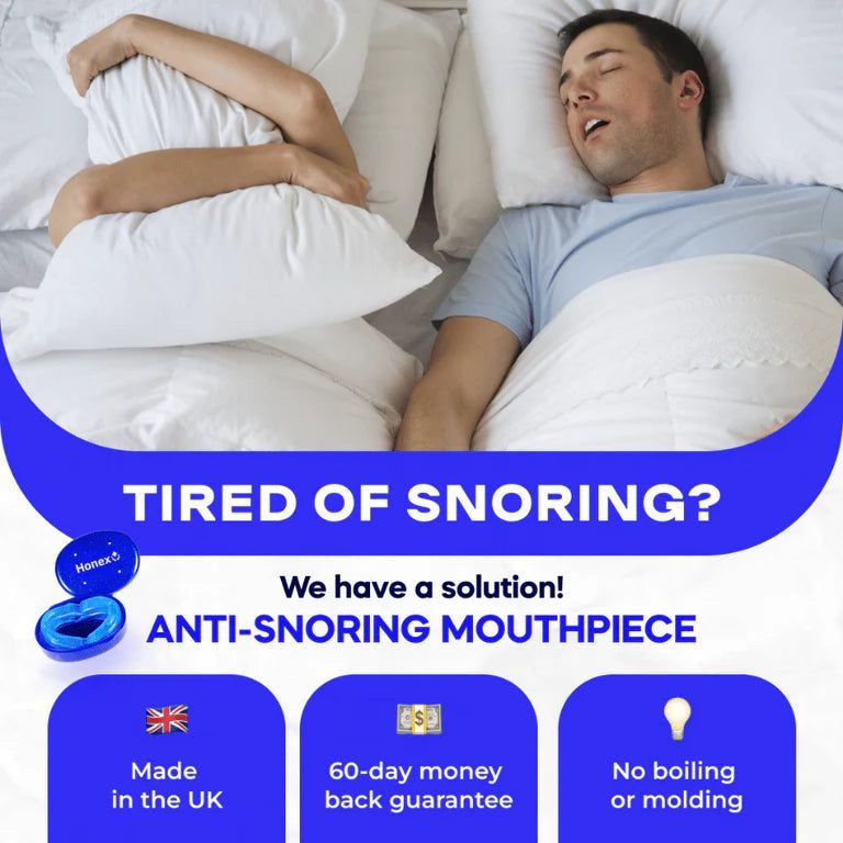 The Quiet Anti-Snoring Mouthpiece (Universal Size)